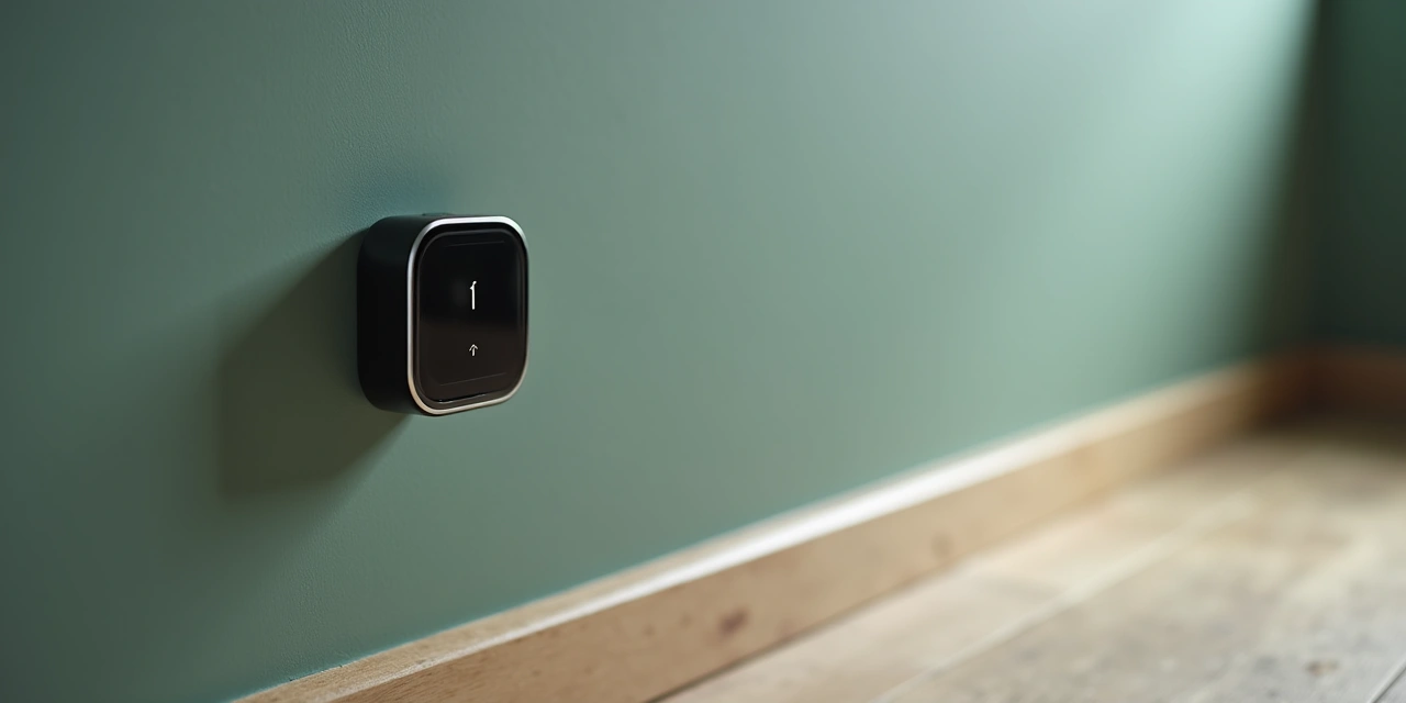 Anticimex SMART digital pest monitoring sensor installed in a Westchester County home for 24/7 rodent detection