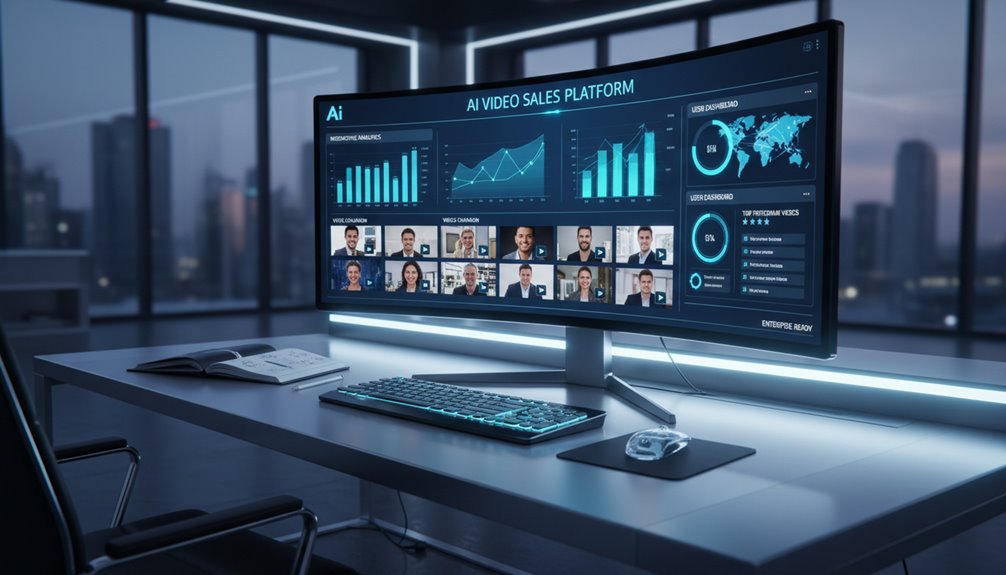 ai video sales features