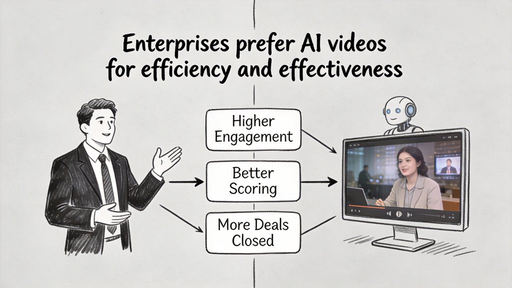 ai videos enhance sales efficiency