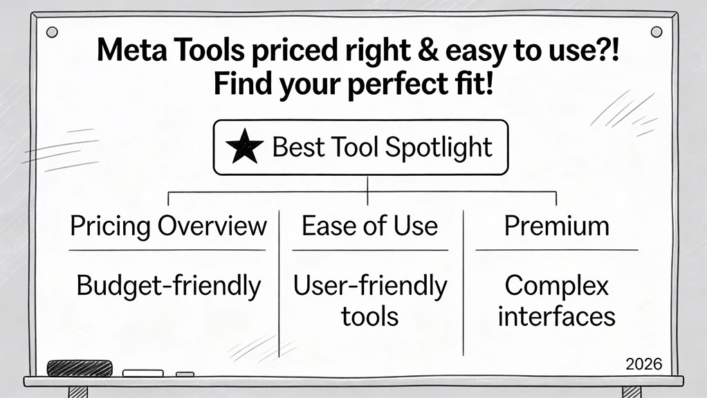 meta tool pricing comparison